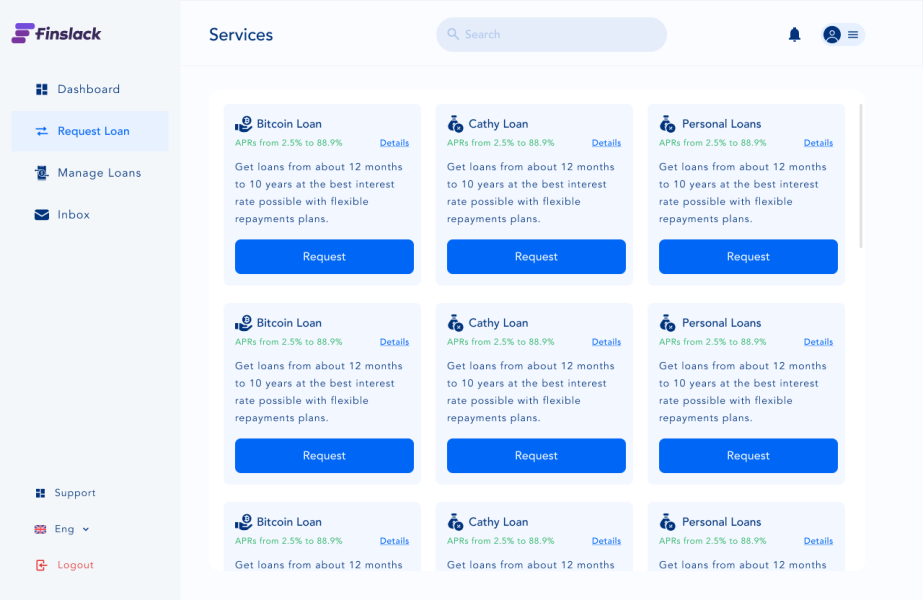 A complete suite to design and launch payday loans